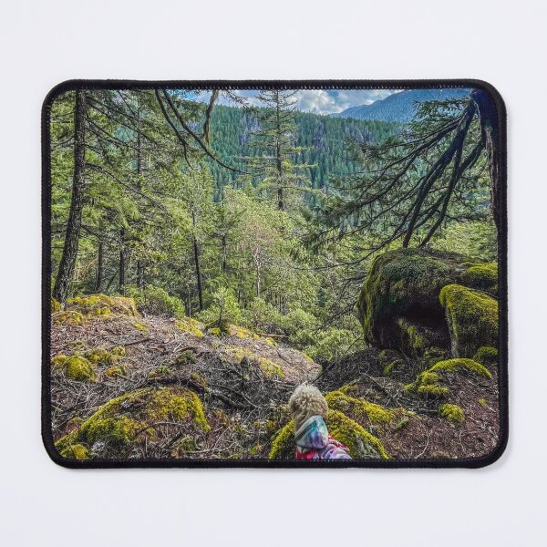 Item preview, Rainbow Head Trail Overlook Oregon Forest View designed and sold by aadventures.