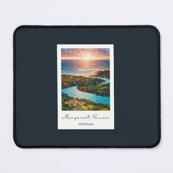 Item preview, Margaret River Mouth Sunset Ocean View - Vintage Souvenir designed and sold by twentytwo ART souvenir designs.