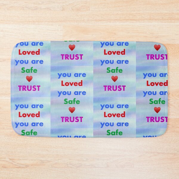 Item preview, you are loved, safe, trust designed and sold by MAC Art&Designs.