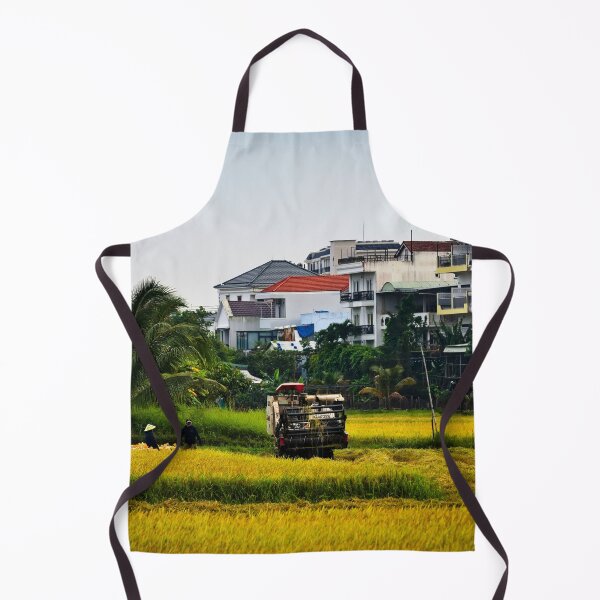 Item preview, Mechanized harvesting in Vietnamese fields designed and sold by franck380.