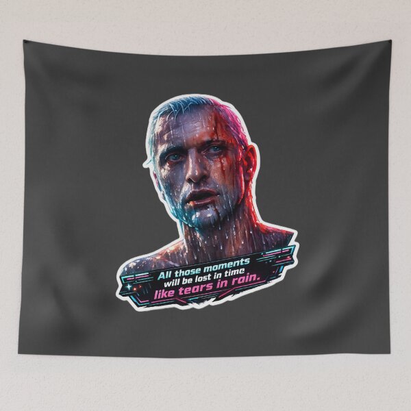 Item preview, Blade Runner Neon Noir Cyberpunk Movie Print designed and sold by PinUpPizzazz.