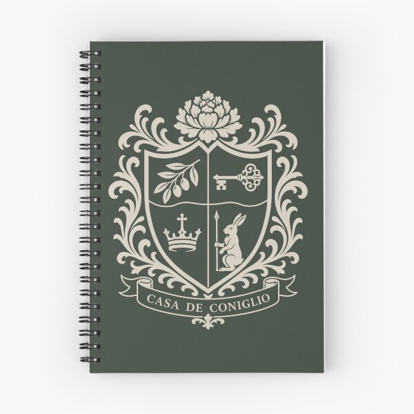 Item preview, Rabbit Crest, Coat of Arms Design, Heraldic Shield, Casa de Coniglio designed and sold by TeesOnRosebud.