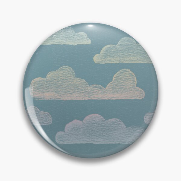 Item preview, Dreamtime Clouds Watercolor Pattern - Peacock + Rainbow Sorbet designed and sold by Irene Estelle.