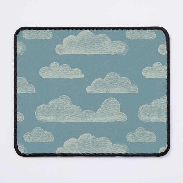 Item preview, Dreamtime Clouds Watercolor Pattern - Peacock + Tea designed and sold by Irene Estelle.