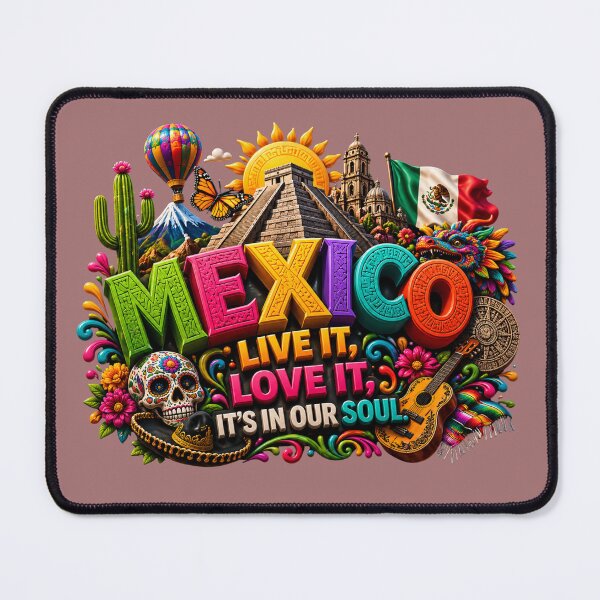 Item preview, Mexico: Live it, Love it - Vibrant Cultural Art designed and sold by Verdezeus86 .