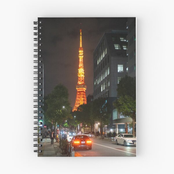 Item preview, Tokyo Tower, Japan at night time designed and sold by sinseeho.