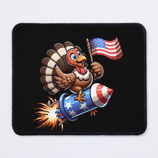 Item preview, Funny Turkey 4th July Patriotic USA Flag America Boys Girls Kids designed and sold by rafaeltto.
