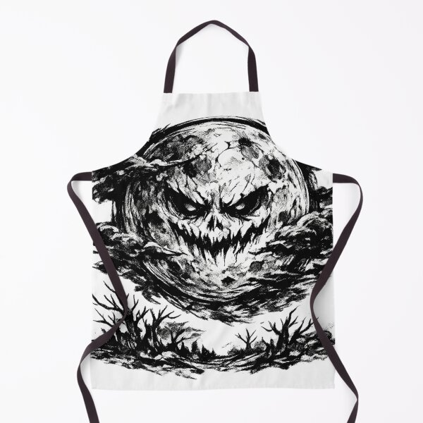 Item preview, Ominous Skull Moon Dark Ink Illustration designed and sold by optimusprime39.