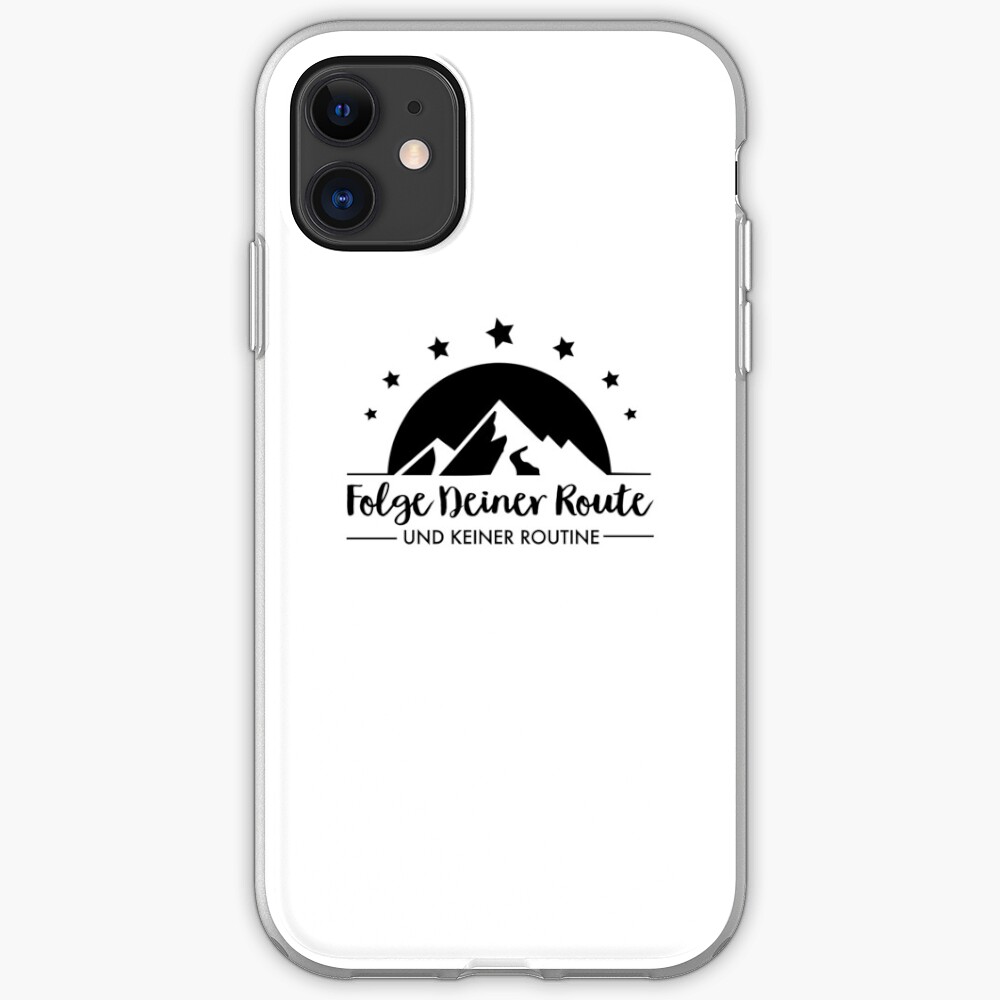 Hiking - Follow your route iPhone Case & Cover