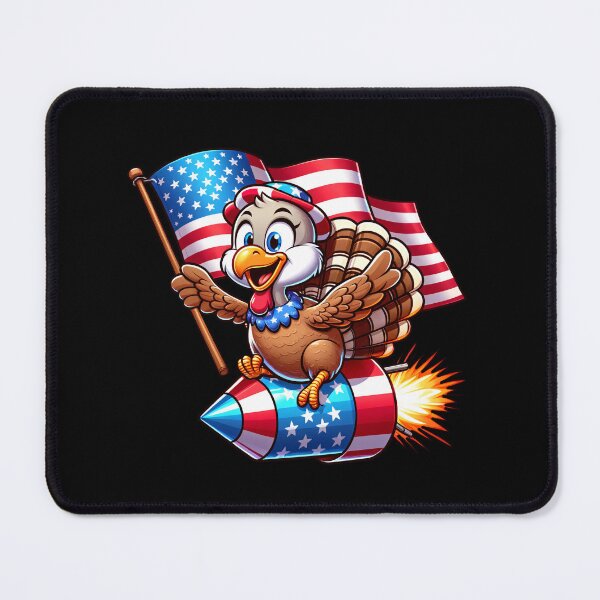 Item preview, Funny Turkey 4th July Patriotic USA Flag America Boys Girls Kids designed and sold by rafaeltto.