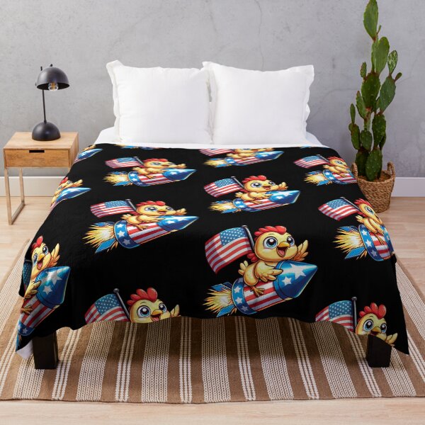 Item preview, Funny Chicken 4th July Patriotic USA Flag America Boys Girls Kids designed and sold by rafaeltto.