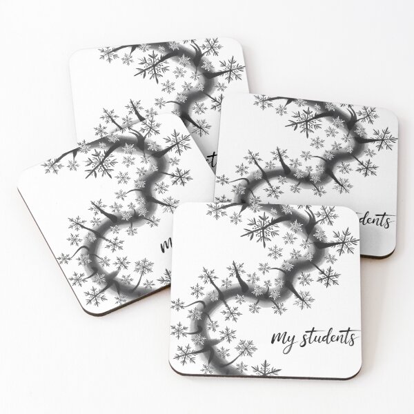Item preview, Ink Wash Snowflakes Zen Japanese Art designed and sold by Bloomkept.