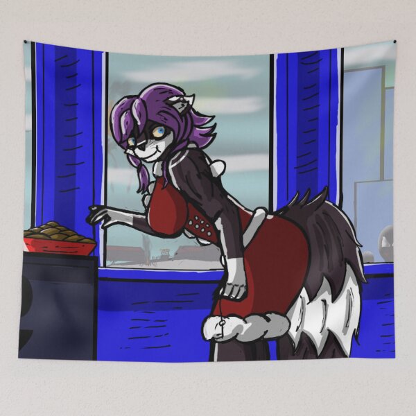 Item preview, Furry Raccoon with Fluffy Tail Is a Thief designed and sold by TreeEquine.