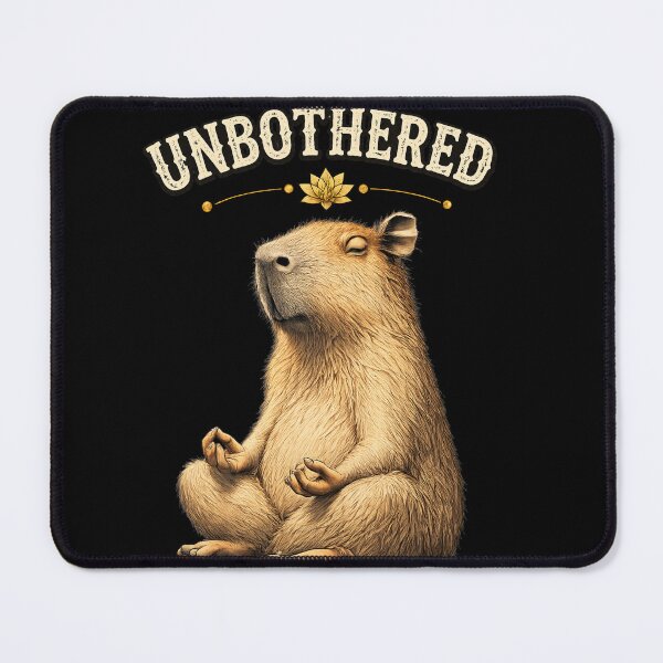 Item preview, Unbothered Capybara Funny Zen Animal Gift Shirt designed and sold by Vibe District.