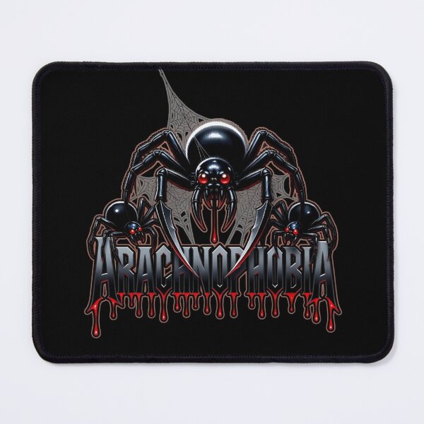 Item preview, Venomous Arachnophobia Spider Horror Gothic Metal Design designed and sold by DeimosArtIntl.