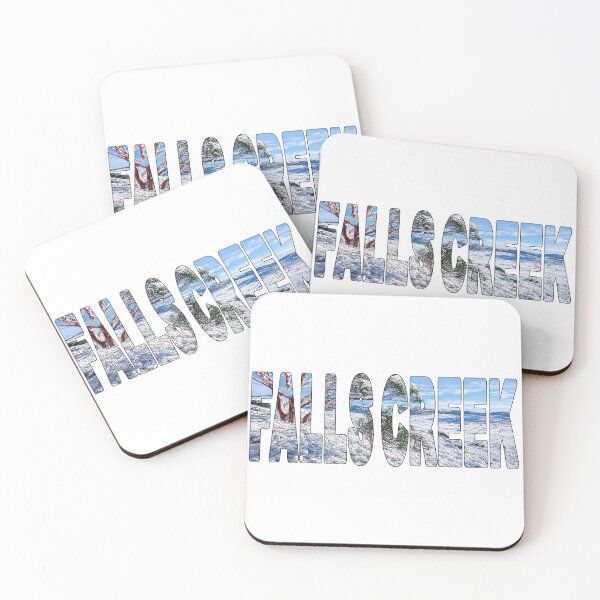 Item preview, FALLS CREEK - Victoria High Country Snow Gum Sunny Day Skiing Winter designed and sold by Adam Gormley.