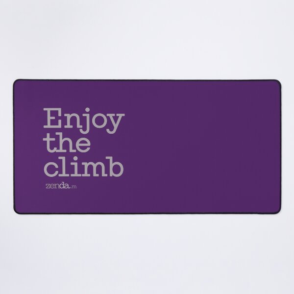 Item preview, Enjoy The Climb - Minimalist Cycling Design designed and sold by ZendaStore.