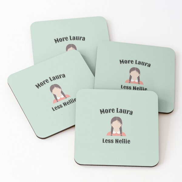 Item preview, More Laura Less Nellie designed and sold by Atmospheric Threads.