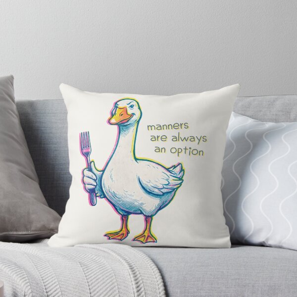 Item preview, Silly Goose Risograph Manners  designed and sold by TackyTime.