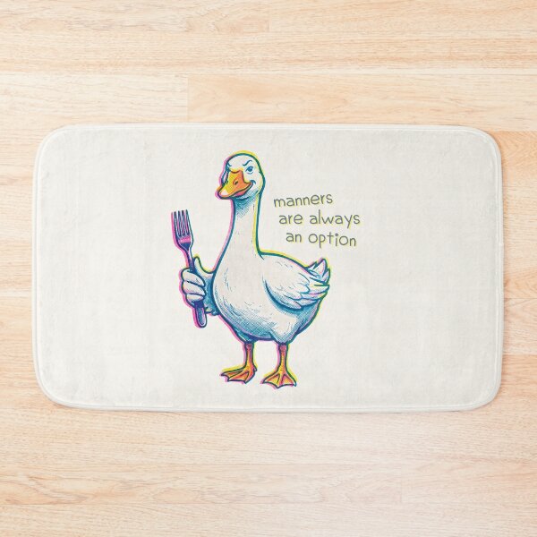 Item preview, Silly Goose Risograph Manners  designed and sold by TackyTime.