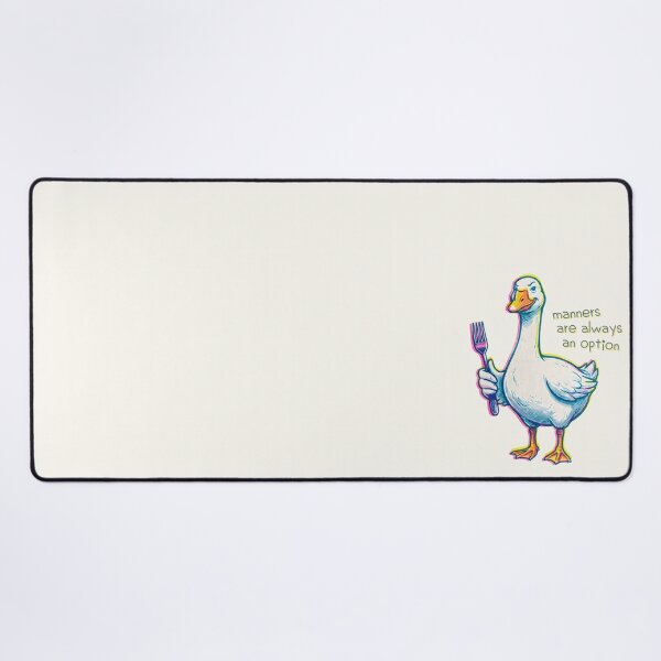 Item preview, Silly Goose Risograph Manners designed and sold by TackyTime.