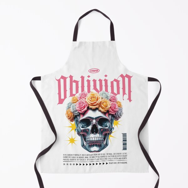 Item preview, Oblivion Skull Floral Gothic Aesthetic TSHIRT designed and sold by StudioDWS.