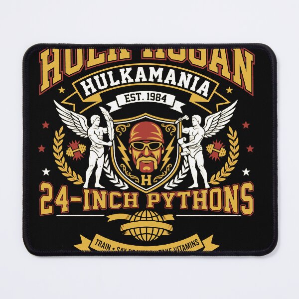 Item preview, 24-Inch Pythons Hulk Retro Athletic Training Dept - Red & Gold Edition designed and sold by The Irish Whip.