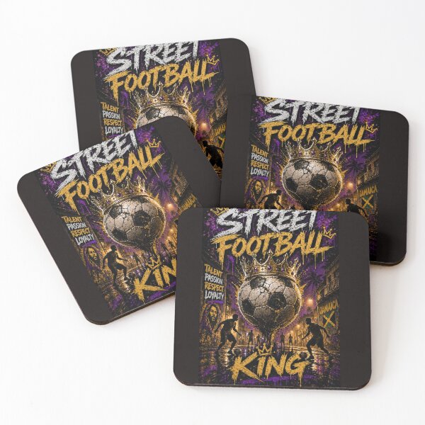 Item preview, Street Football King-Urban Soccer Crown Art. designed and sold by digitalbob60.