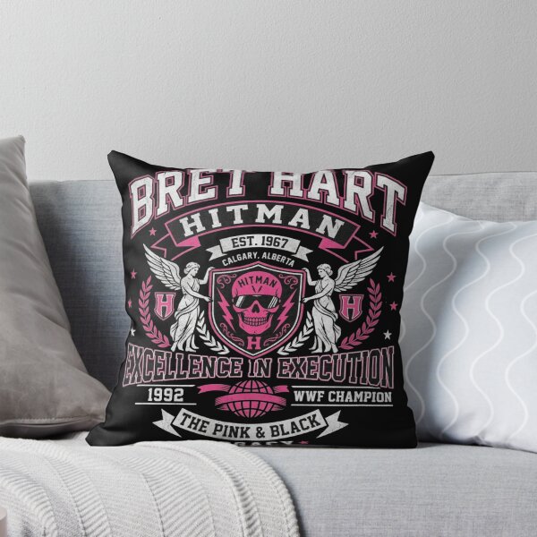 Item preview, Hitman Hart Excellence in Execution Pink and Black Tribute designed and sold by The Irish Whip.