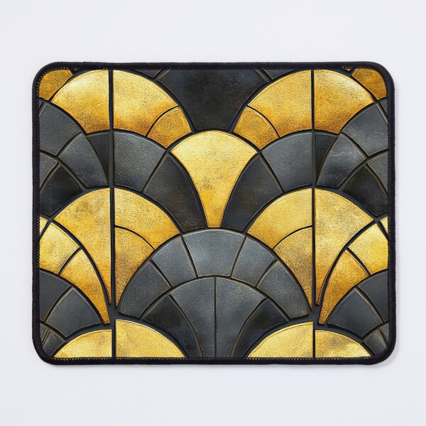 Item preview, Art Deco Vintage Golden And Black Designs Pattern designed and sold by DEC02.