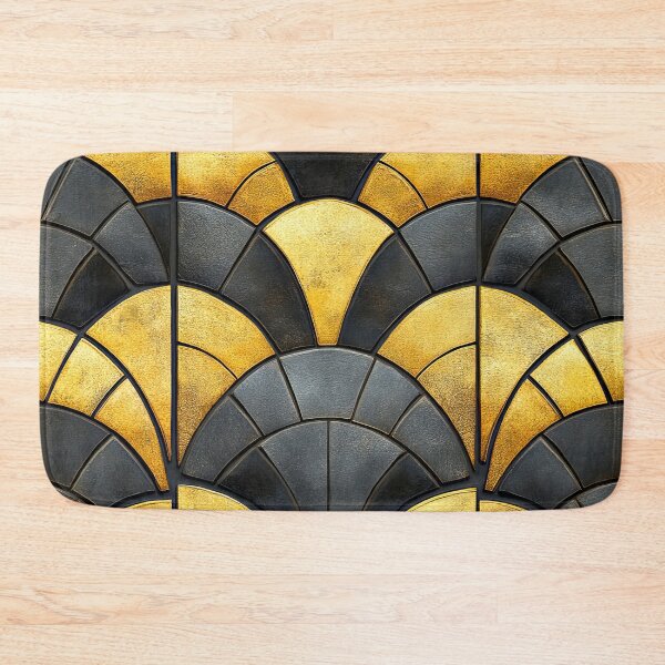 Item preview, Art Deco Vintage Golden And Black Designs Pattern designed and sold by DEC02.