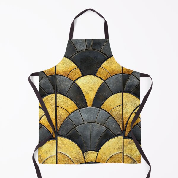 Item preview, Art Deco Vintage Golden And Black Designs Pattern designed and sold by DEC02.