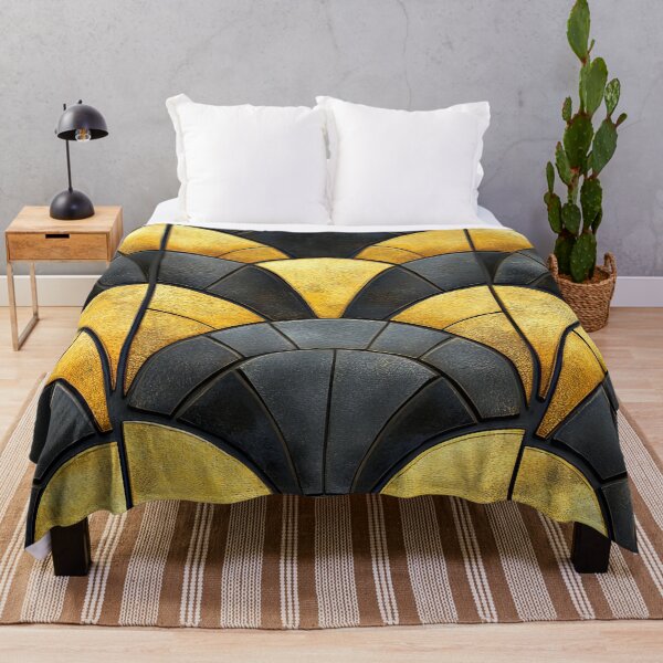 Item preview, Art Deco Vintage Golden And Black Designs Pattern designed and sold by DEC02.