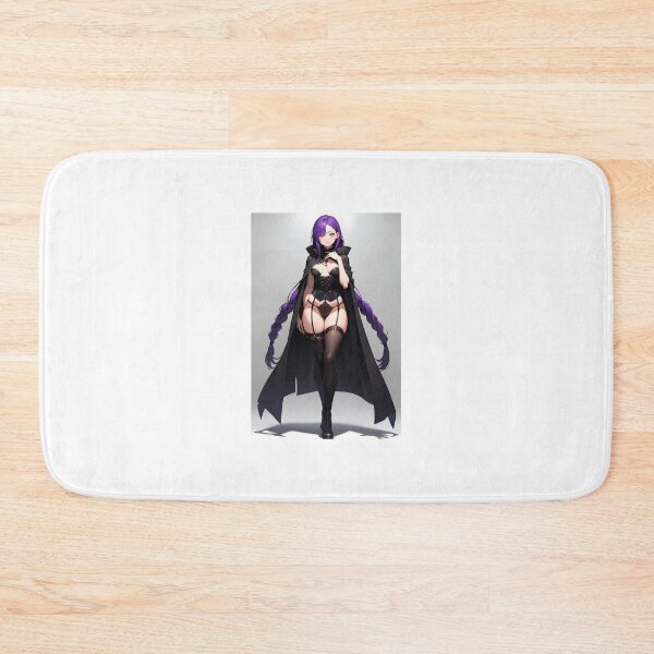 Item preview, Tomimori Shihotsuki - Purple Haired Anime Girl in Gothic Corset and Cloak designed and sold by iloveanimechibi.