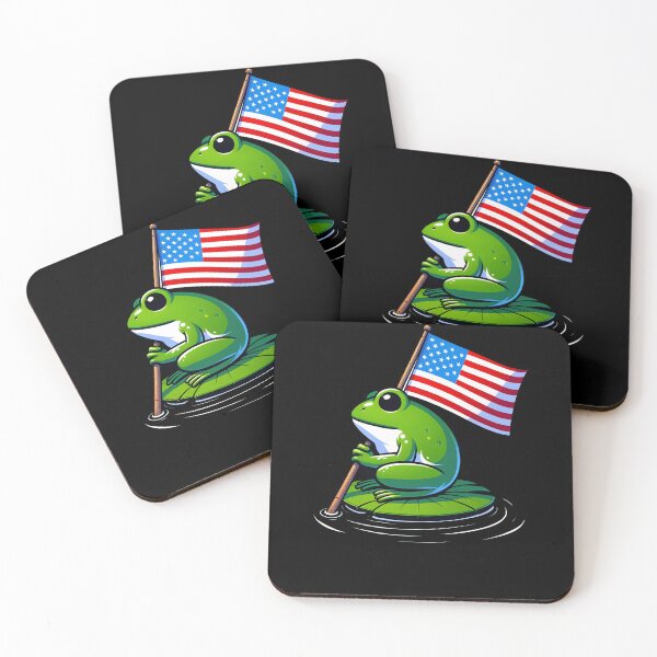 Item preview, Funny Frog 4th July Patriotic USA Flag America Boys Girls Kids designed and sold by rafaeltto.