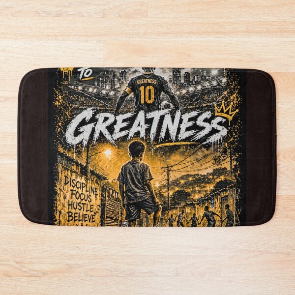 Item preview, Corner League to Greatness- Football Motivation  designed and sold by digitalbob60.