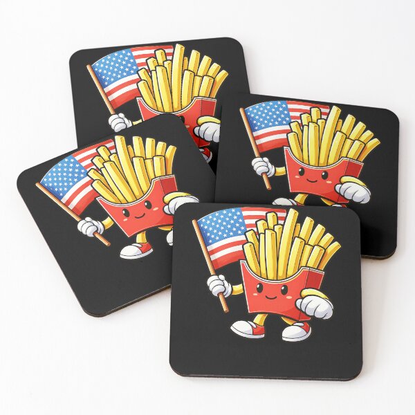 Item preview, Funny French Fries 4th July Patriotic USA Flag America Boys Girls Kids designed and sold by rafaeltto.