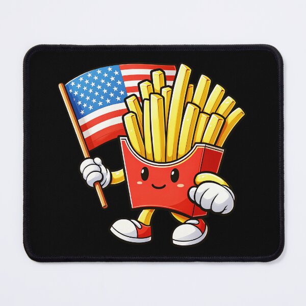 Item preview, Funny French Fries 4th July Patriotic USA Flag America Boys Girls Kids designed and sold by rafaeltto.