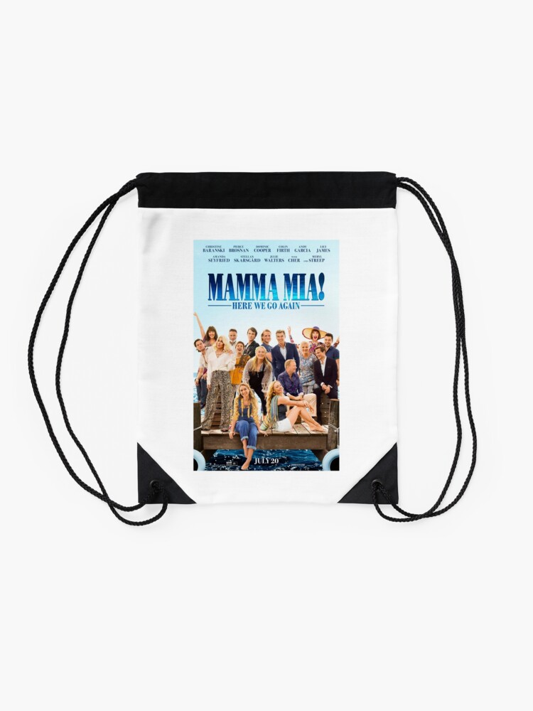 Alternate view of Mamma Mia - Here we go Again! Drawstring Bag