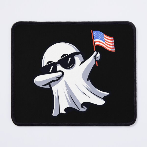 Item preview, Funny Ghost Dabbing 4th July Patriotic USA Flag America Boys Girls Kids designed and sold by rafaeltto.