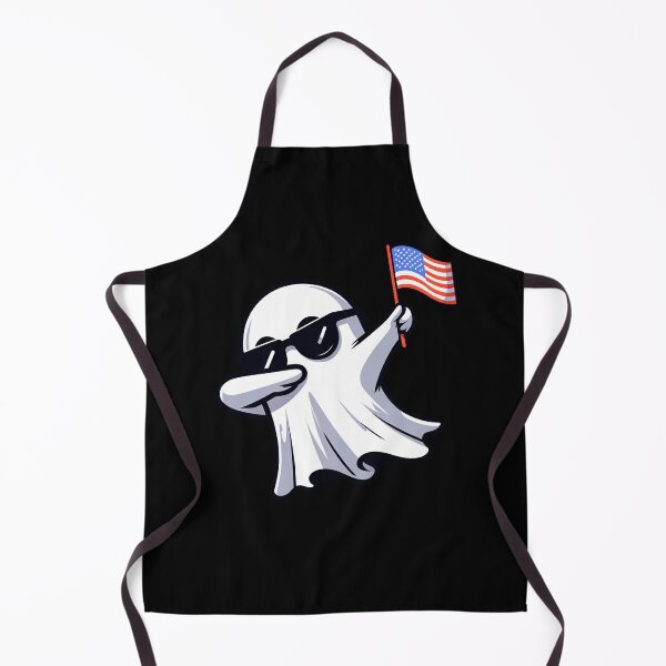 Item preview, Funny Ghost Dabbing 4th July Patriotic USA Flag America Boys Girls Kids designed and sold by rafaeltto.