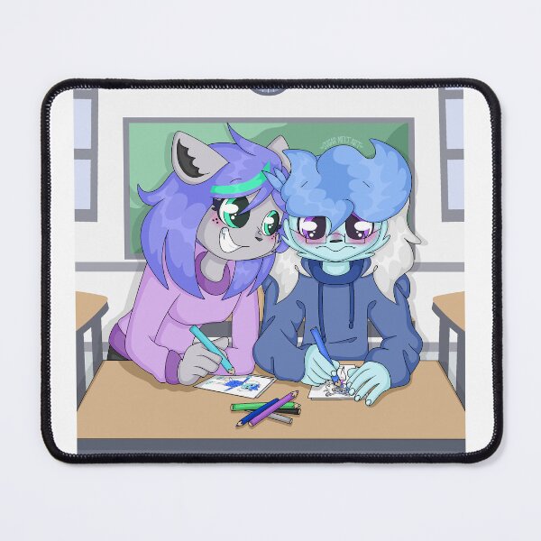 Item preview, Planet Solveria Allison And Benji Drawing Together designed and sold by Sugar Melt Art.