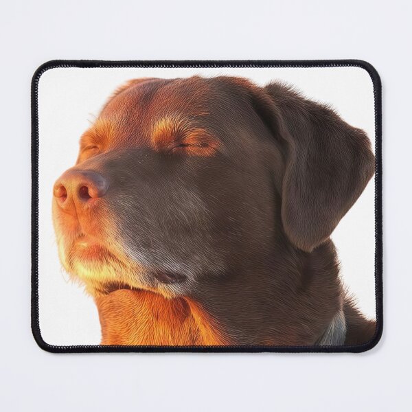 Item preview, Chocolate Dog Meditating Meme designed and sold by NF Designs Studio DTF.