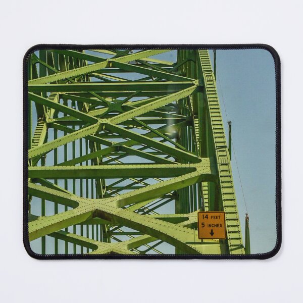 Item preview, Oregon Steel Bridge Geometric Perspective Photography designed and sold by aadventures.