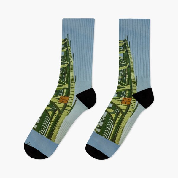 Item preview, Oregon Steel Bridge Geometric Perspective Photography designed and sold by aadventures.