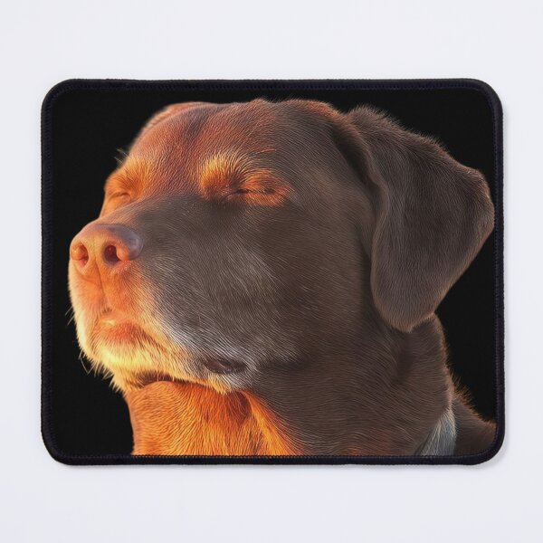 Item preview, Chocolate Dog Meditating Meme designed and sold by NF Designs Studio DTF.