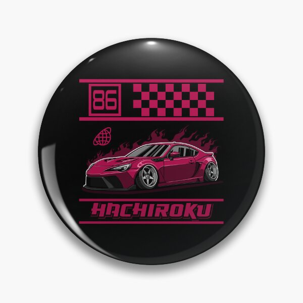 Item preview, Toyota GT86 Hachiroku pink magenta designed and sold by Bulldsgn.