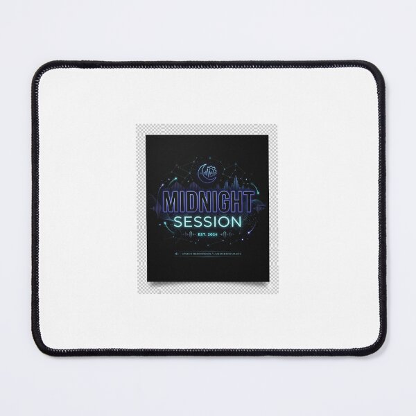 Item preview, Midnight Session Music Inspired Typography Design designed and sold by DarioTactical.