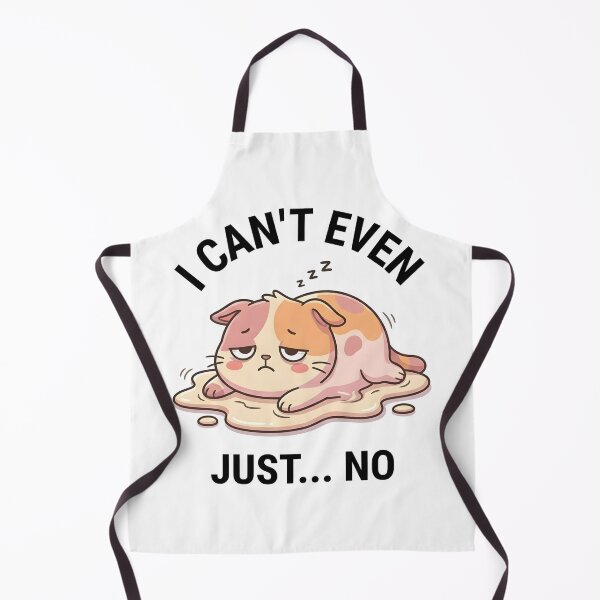 Item preview, Funny Cat I Can’t Even Just No T-Shirt – Cute Sarcastic Meme designed and sold by DIRTYSKETCHH.