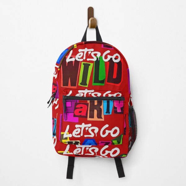 Item preview, Let's Go Party, Let's Go Crazy, Let's go Wild Bold Typography Vibrant Pop-Art designed and sold by WheresMyMojo.